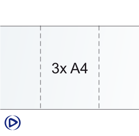 Reklambroschyrer 3x A4 (630x297)