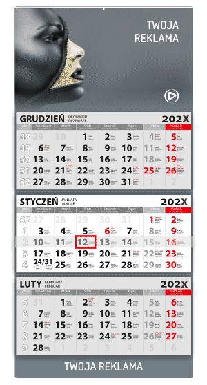 Trefaldiga kalendrar - mini (315x670)