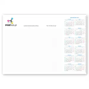 A2 - 26 ark skrivbordsunderlägg med kalender