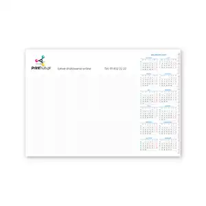 B3 - 52 skrivbordsunderlägg med kalender
