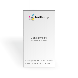 Visittkort (51x89) vertikala från programmet Canva